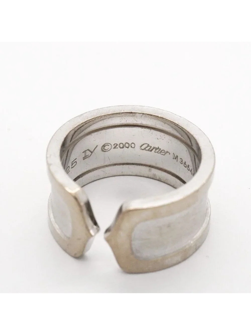Cartier Ring C2 Large 18k White Gold